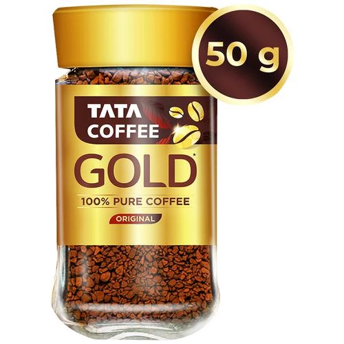 Tata Coffee Gold 100percent Pure Coffee - Original, 50 g Jar-6.webp